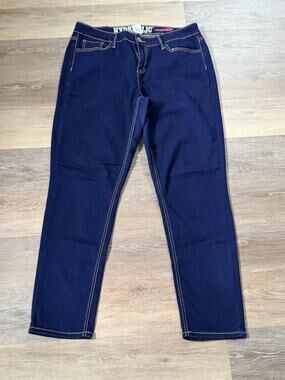 Hydraulic Women's Skinny Jeans in Dark Blue Size 16 W